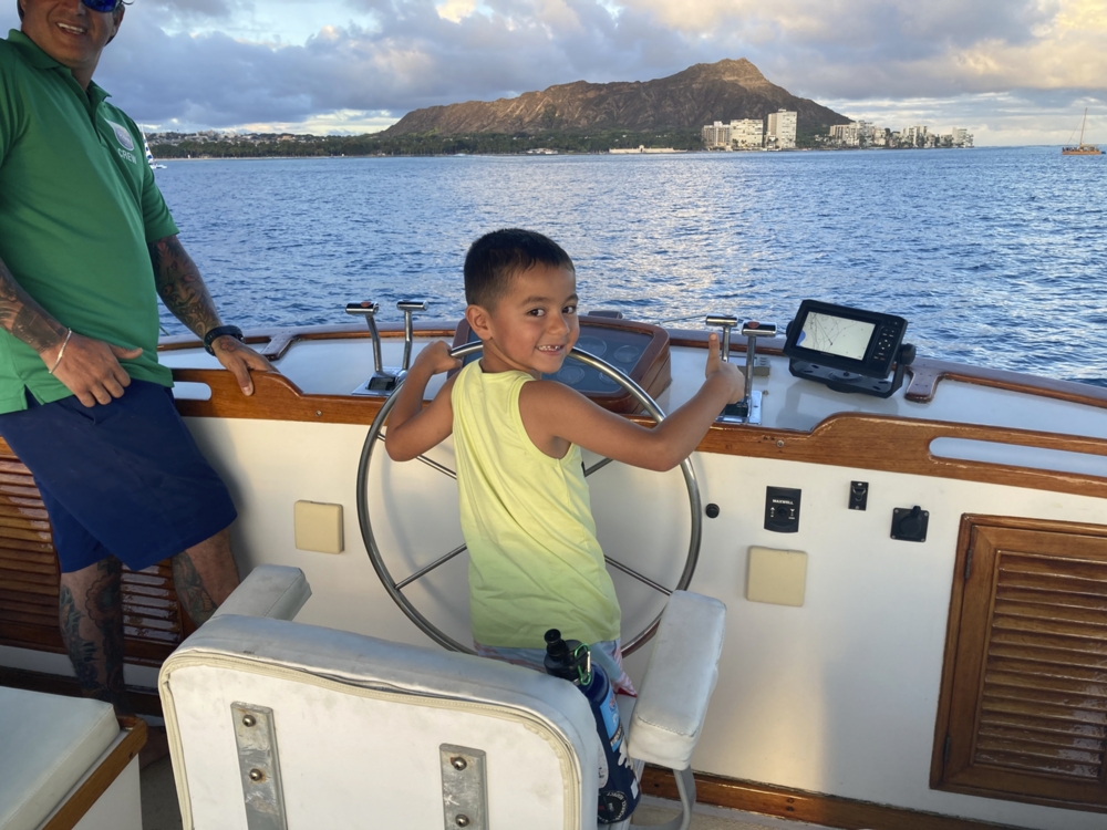 All aboard the Kona Star, Ocean Adventures Hawaii